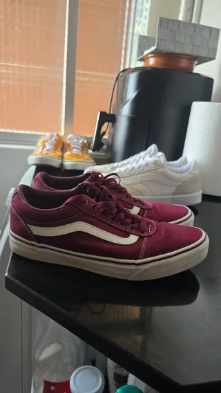 Vans Old Skool Talla 42 Verde,amarillo,granate