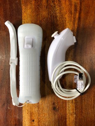 Wiimote Wii generico con motion plus e nunchuk