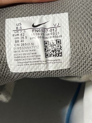 Nike P6000 Grises Plata