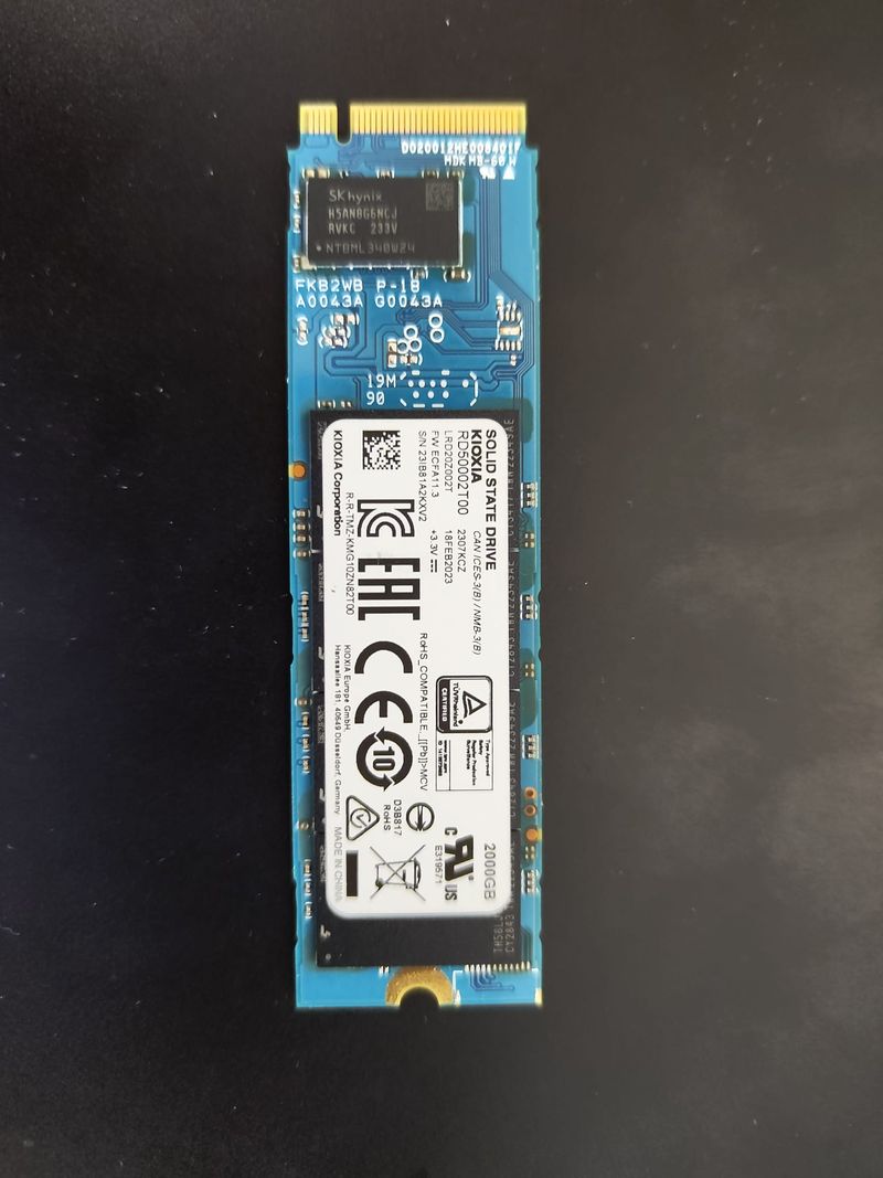 Kioxia EXCERIA PLUS G2 2TB SSD NVMe M.2 afbeelding 2