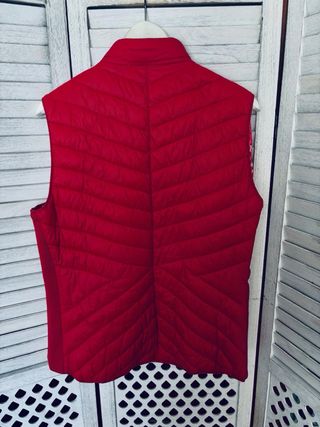 Chaqueta reversible fucsia + chaleco