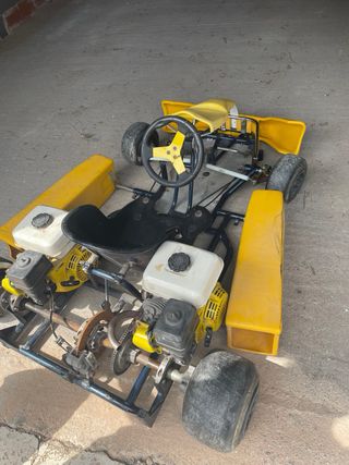 Kart de gasolina de dos motores,muy pocas unidades
