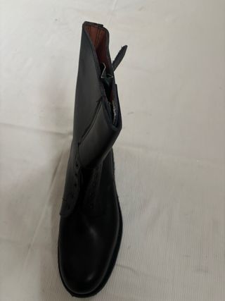 Stivali alti pelle neri TG. 46-47