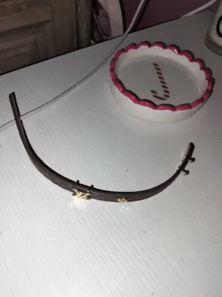 Pulsera LouisinvuitiumMarrón y Dorada