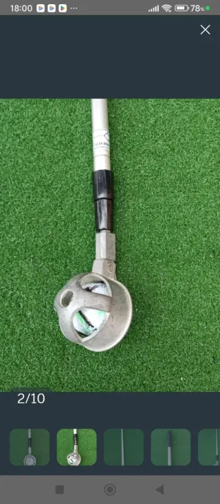 Recuperador de bolas de golf extensible para lagos