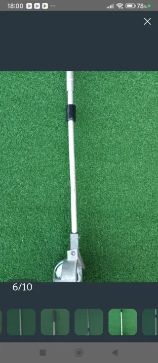 Recuperador de bolas de golf extensible para lagos