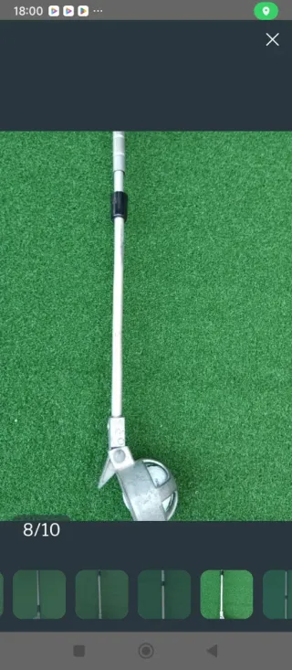 Recuperador de bolas de golf extensible para lagos