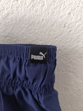 Puma Pantalones Chandal Deportivos Azul Marino M