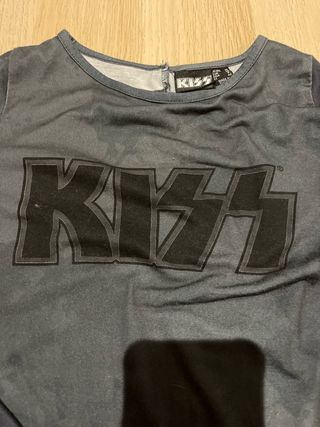 Body KISS manga larga gris 38