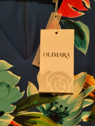 Vestido floral marca Olimara