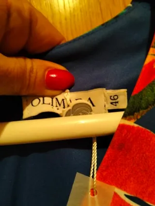 Vestido floral marca Olimara