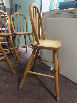 Sillas taburetes niños +3 años