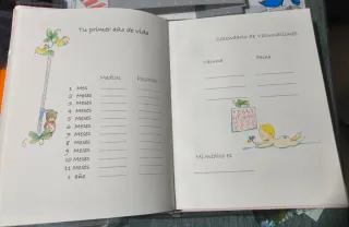 Álbum de fotos bebé El libro de mi bebé
