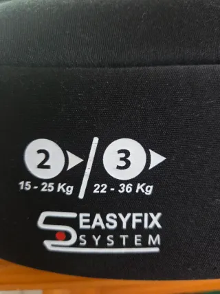 Silla coche Nania Easyfix Grupo 2/3
