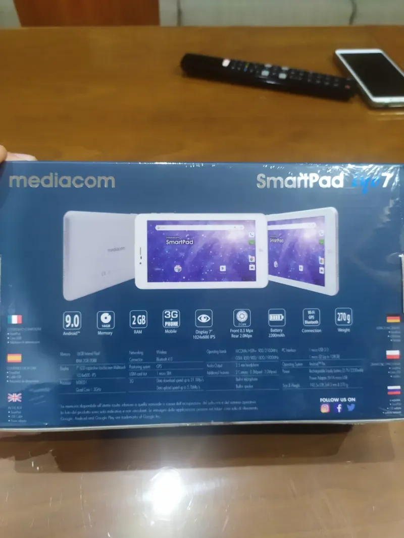 Teléfono Mediacom SmartPad iyo 7 3G afbeelding 2