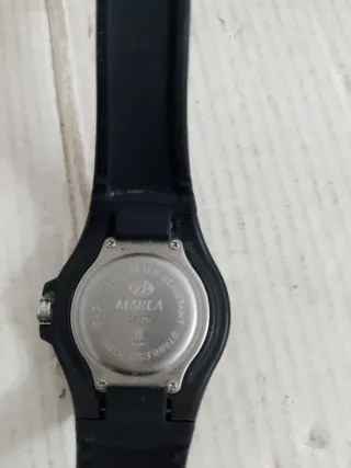 Reloj Deportivo Marea Infantil Negro/Blanco