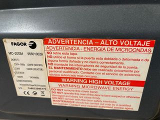 Microondas Fagor Easy Concept 800W