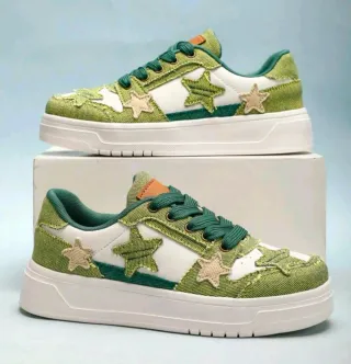 Zapatillas BALTEOP verdes y blancas