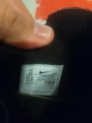 Nike Air Max Hombre Negro