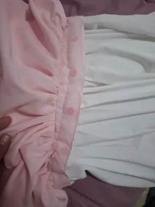 Traje de flamenca para niña rosa