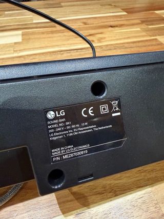Barra de Sonido LG Negra