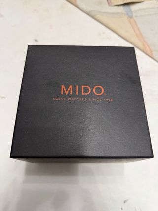 Reloj Mido Multifort Negro y Plateado