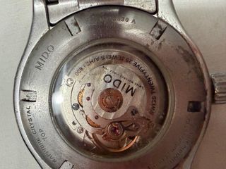 Reloj Mido Multifort Negro y Plateado