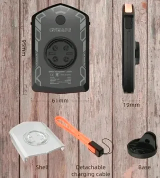 Luz Ciclami RVLO1 Bicicleta soporte para garmin