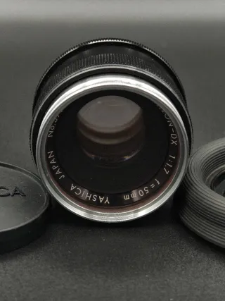 Objetivo Yashica 50mm f/1.7 M42 Sony Canon o Nikon