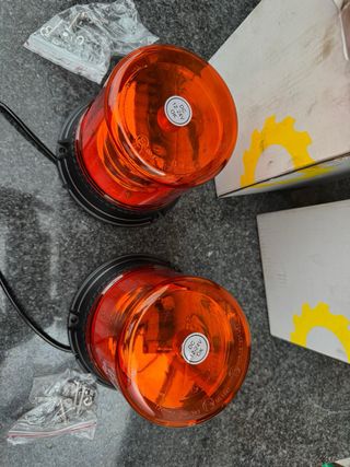 2 Rotativos LED Ámbar