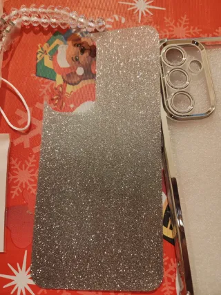 Funda Samsung Galaxy A16 Glitter + Aro