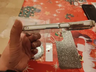 Funda Samsung Galaxy A16 Glitter + Aro