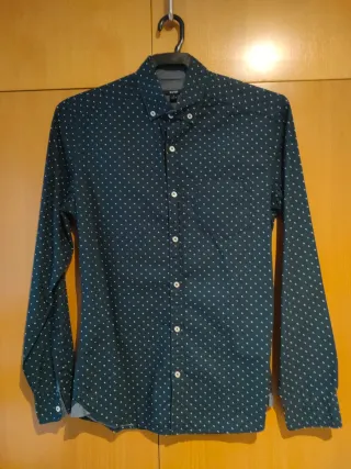 Lote 9 Camisas Hombre Talla S (4 Cortas + 5 Largas