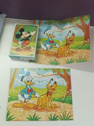 Lote figuras muñecos postales vintage Disney y más