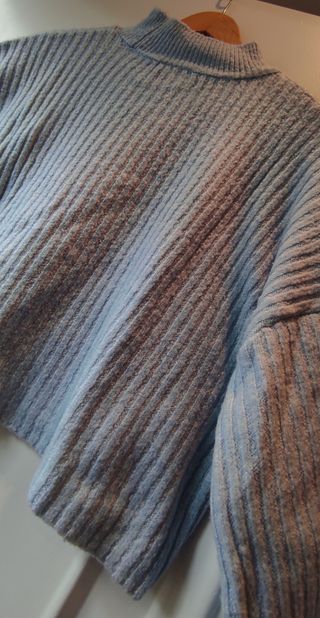 Jersey azul Stradivarius