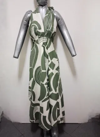 Vestido largo Zara Talla M