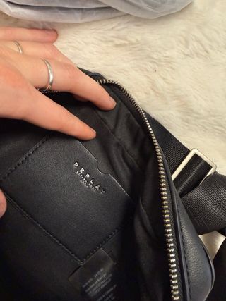 Bolso Replay Negro y Marrón