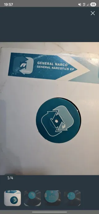 Vinilo Breakbeat 12 General Narco