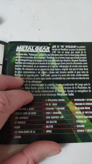 Metal Gear Solid PS1 (PlayStation)