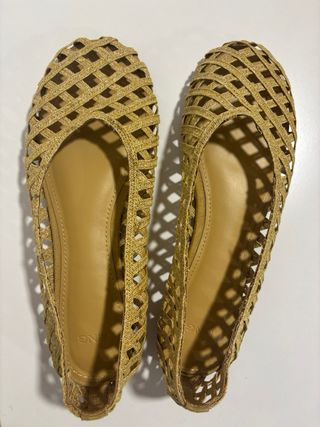 Bailarina trenzada fibra natural