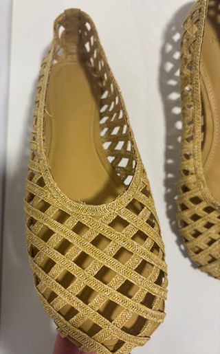 Bailarina trenzada fibra natural