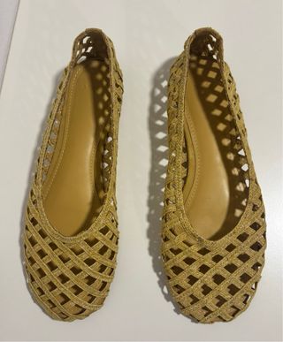 Bailarina trenzada fibra natural