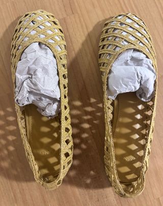 Bailarina trenzada fibra natural