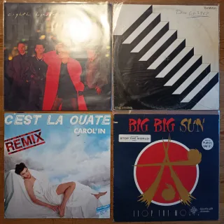 Lote 24 vinilos SYNTHPOP/NEW WAVE 80s