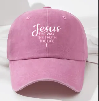 Gorras con mensajes cristianos