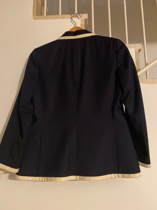 Chaqueta Ralph Lauren Lana Azul y Beige