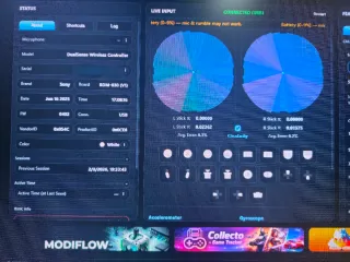 Mando Dualsense PS5 Blanco TMR K-Silver