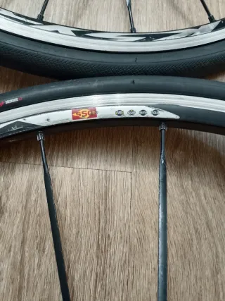 Ruedas Mavic Ksyrium SSC radios planos