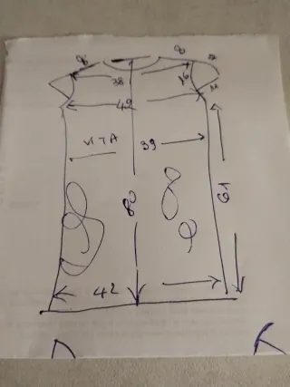 Tubino primaverile fantasia nero/bianco