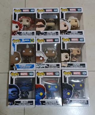 Funko Pop!  Marvel , Rick and Morty, Moon Knight.
